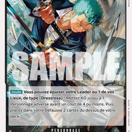 OP10-095 Roronoa Zoro x4
