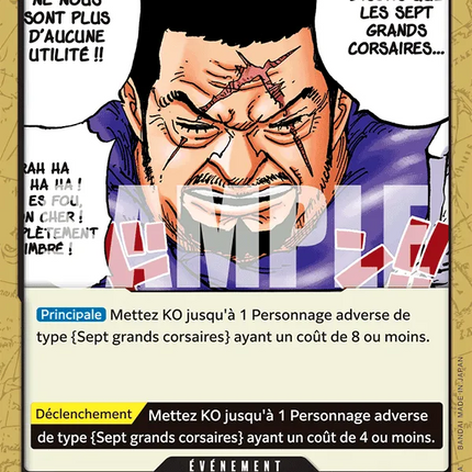 OP10-096 Disons que les sept grands corsaires ne nous sont plus d'aucune utilité !! x4
