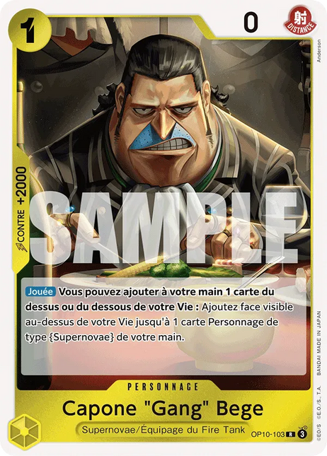 OP10-103 Capone "Gang" Bege x4