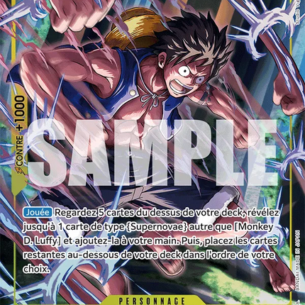 OP10-111 Monkey D. Luffy Rare Alternative