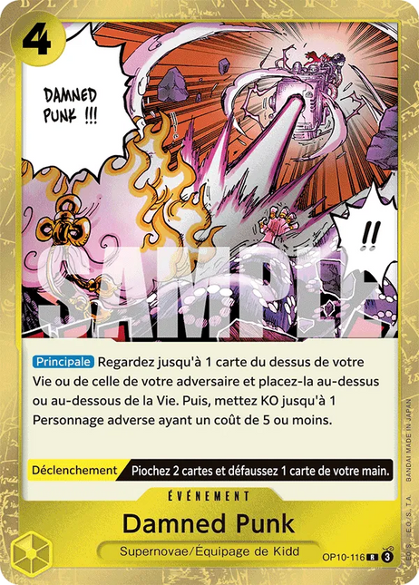 OP10-116 Damned Punk x4