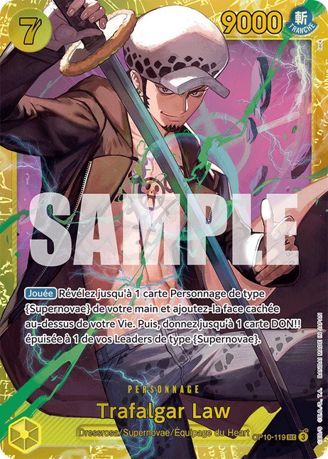 OP10-119 Trafalgar Law Secrete Rare