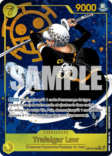 OP10-119 Trafalgar Law Secrete Rare Alternative