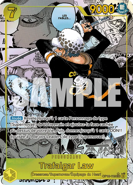 OP10-119 Trafalgar Law Secrete Manga