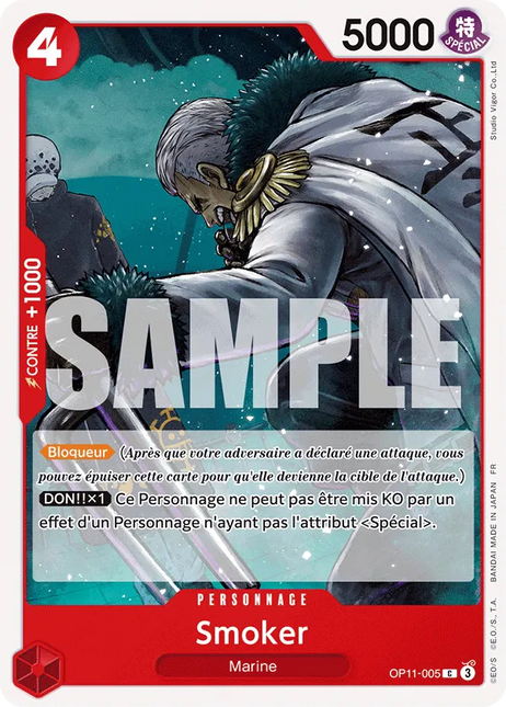 OP11-005 Smoker x4