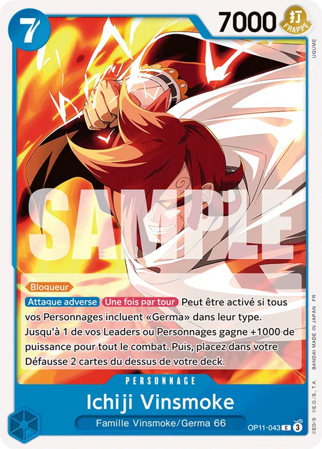 OP11-043 Ichiji Vinsmoke x4