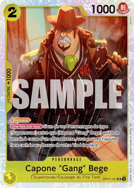 OP11-101 Capone "Gang" Bege x4