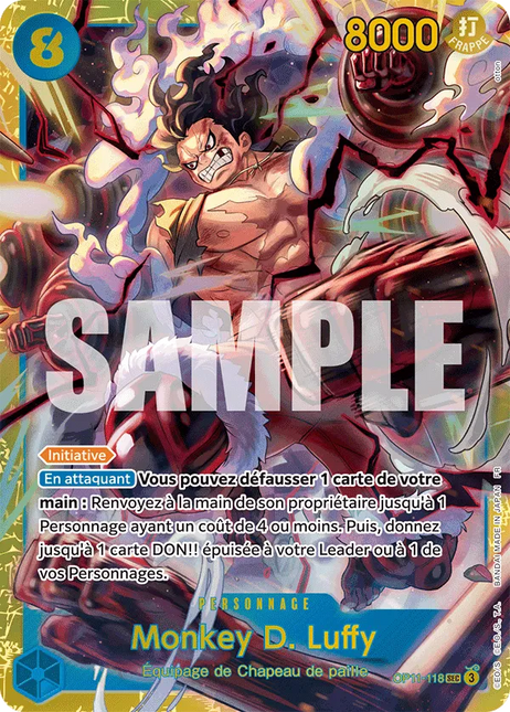 OP11-118 Monkey D. Luffy Secrete Rare