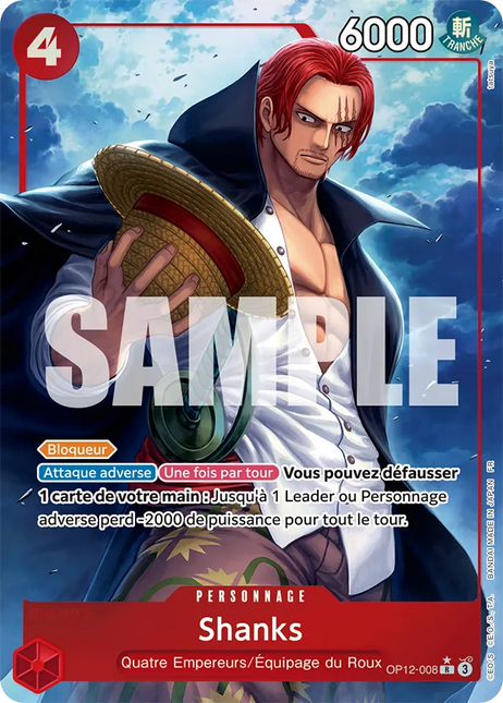 OP12-008 Shanks Rare Alternative