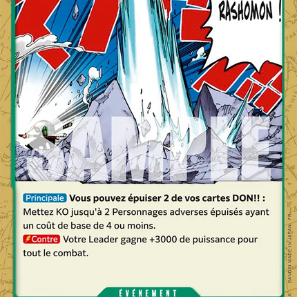 OP12-038 Technique à deux sabres, Rashomon x4