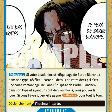 OP12-058 Je ferai de Barbe Blanche... le roi des pirates x4