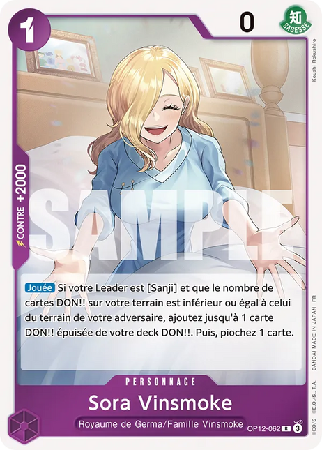 OP12-062 Sora Vinsmoke x4