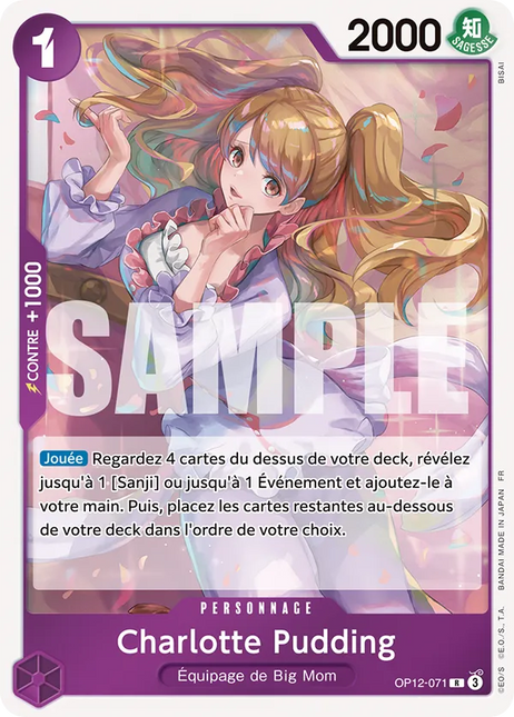 OP12-071 Charlotte Pudding x4