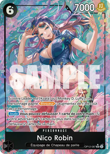 OP12-087 Nico Robin SR Alternative