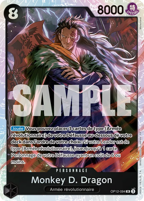 OP12-094 Monkey D. Dragon x4