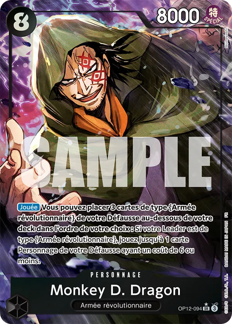 OP12-094 Monkey D. Dragon SR Alternative