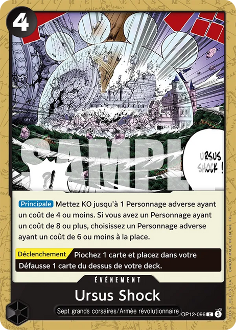 OP12-096 Ursus Shock x4