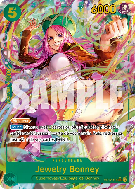 OP12-118 Jewelry Bonney Secrete Rare Alternative