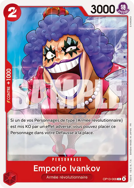 OP13-008 Emporio Ivankov x4