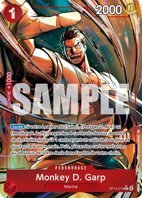 OP13-016 Monkey D. Garp R Alternative