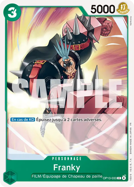 OP13-033  Franky x4