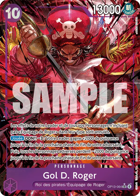 OP13-064 Gol D. Roger SR Alternative