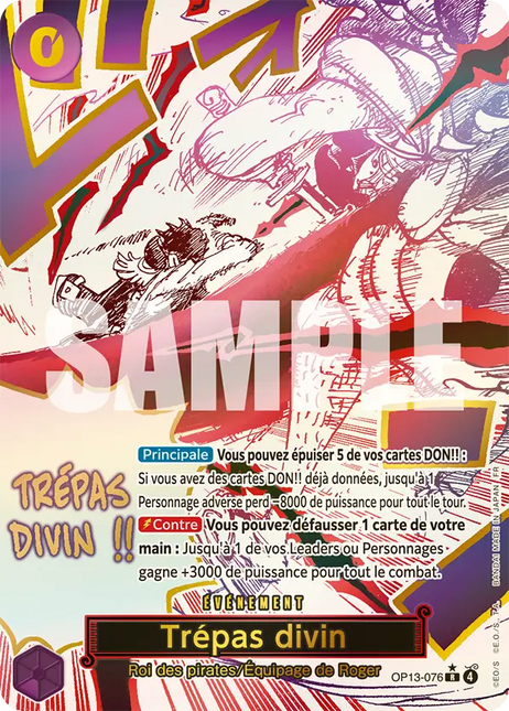 OP13-076 Trépas divin Rare Alternative