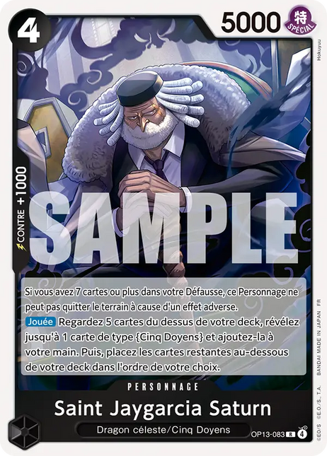 OP13-083 Saint Jaygarcia Saturn x4