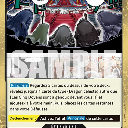 OP13-093 Les Cinq Doyens sont à genoux devant vous !! x4