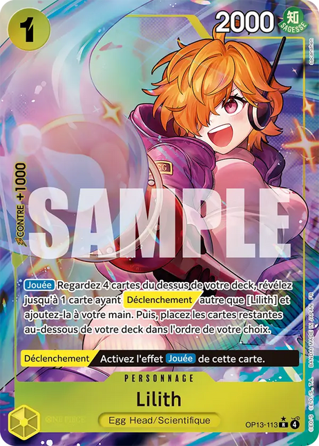 OP13-113 Lilith Rare Alternative