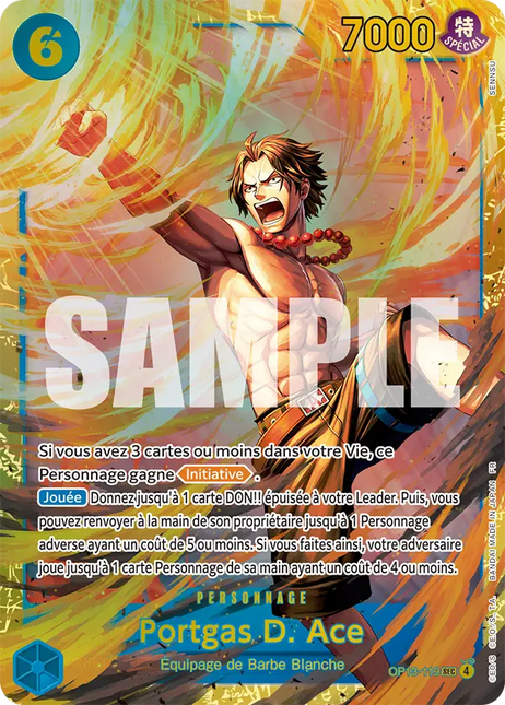 OP13-119 Portgas D. Ace Secrete Rare