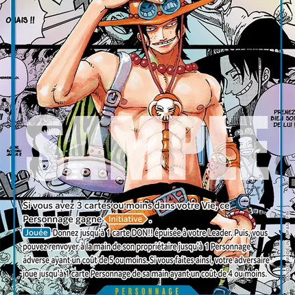 OP13-119 Portgas D. Ace Secrete Manga