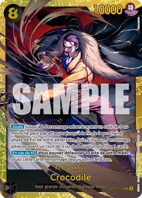 OP14-120 Crocodile Secrete Rare