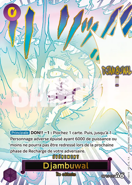 OP15-077 Djambuwal Rare Alternative