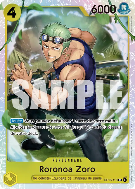 OP15-113 Roronoa Zoro