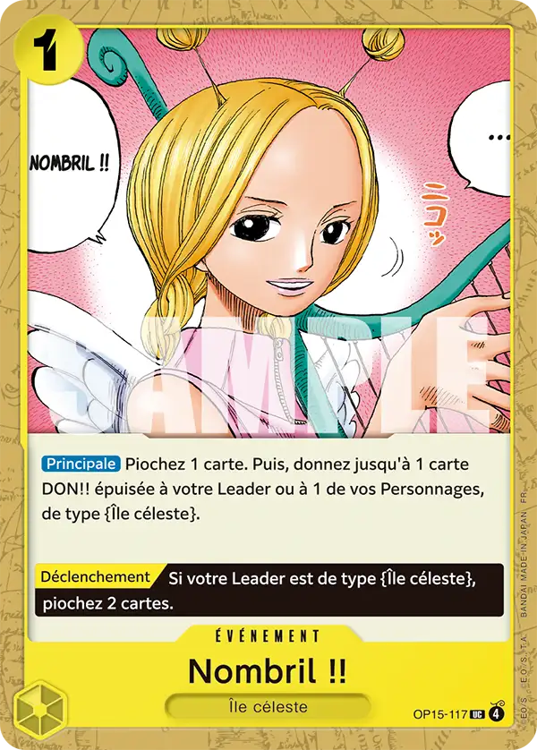 OP15-117 Nombril !! x4