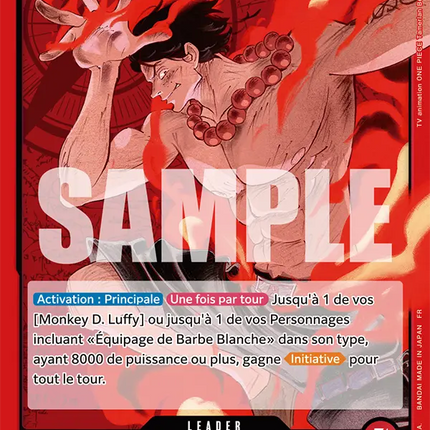 OP16-001 Portgas D. Ace