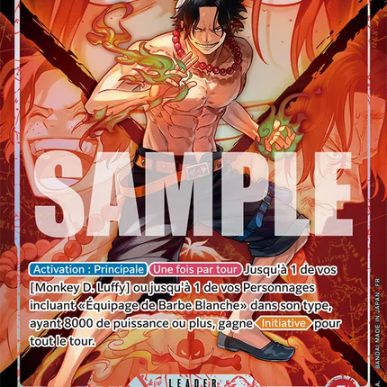 OP16-001 Portgas D. Ace Leader Alternative