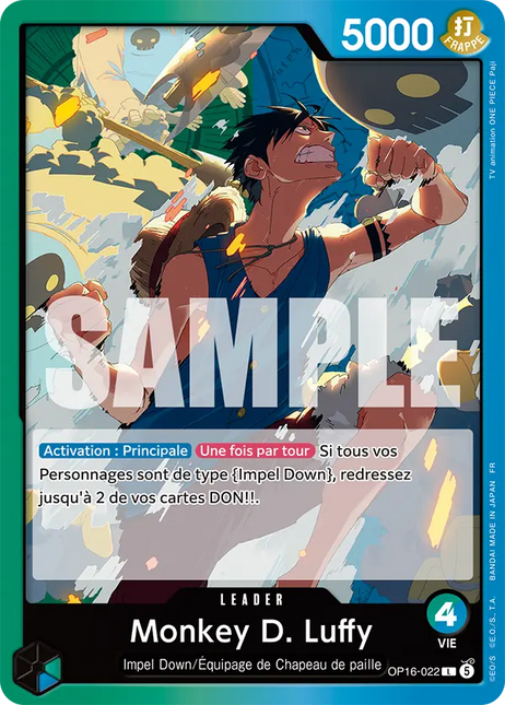 OP16-022 Monkey D. Luffy