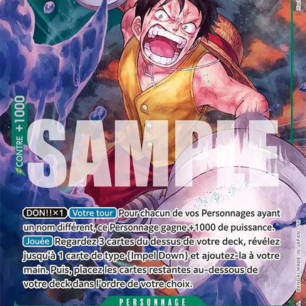 OP16-034 Monkey D. Luffy Rare Alternative