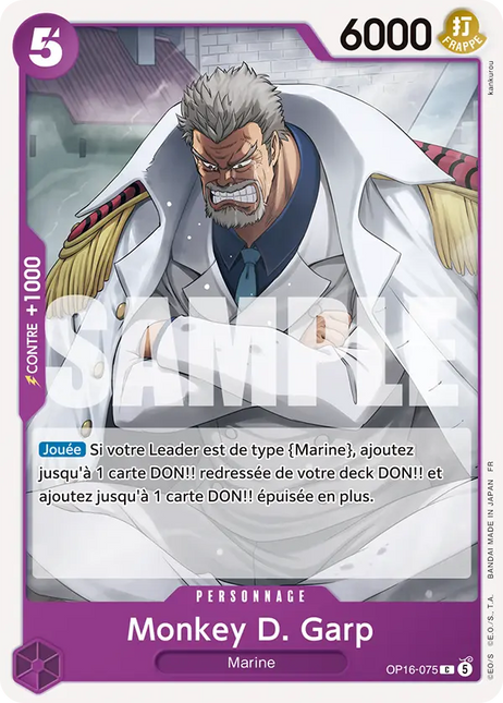 OP16-075 Monkey D. Garp