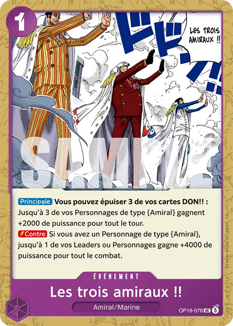 OP16-076 Les trois amiraux