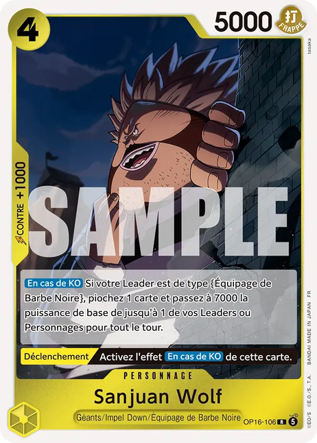 OP16-106 Sanjuan Wolf
