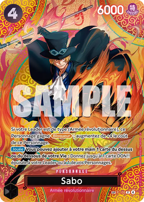 P-105 Sabo SP Card