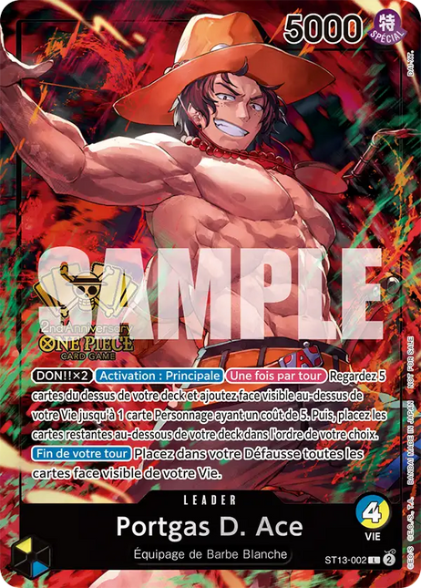 ST13-001 Sabo 2nd ANNIVERSARY