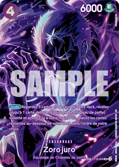 ST18-004 Zorojuro SP Card