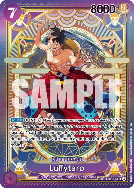 ST18-005 Luffytaro SP Card