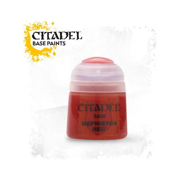 Pot de peinture Base Mephiston Red 12 ml