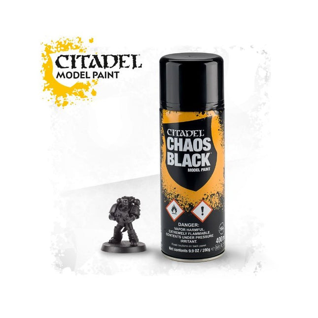 Bombe de sous-couche Chaos Black