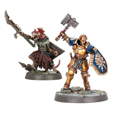 Libérator et Rat des Clans inclus, peints